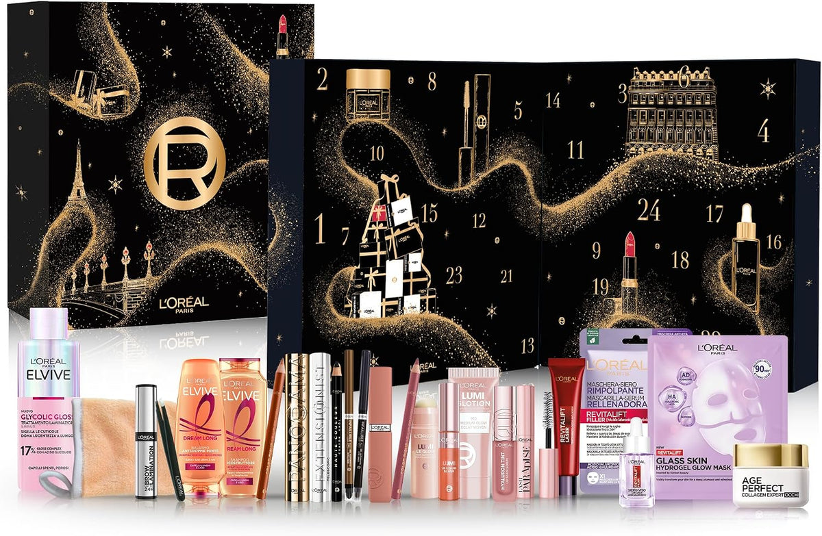 L'Oréal Paris Beauty Calendario dell'Avvento 2026, 24 prodotti di bellezza