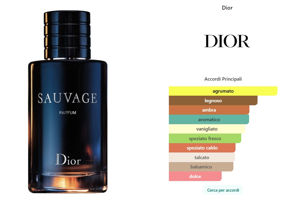 Sauvage Parfum di Dior