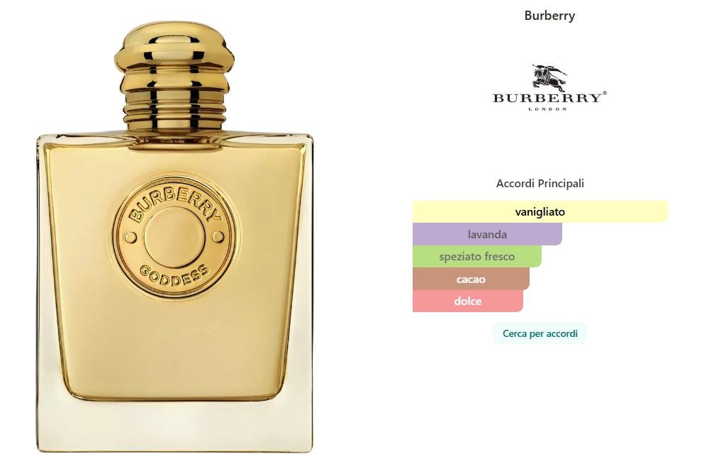 Goddess Eau de Parfum di Burberry 30ml