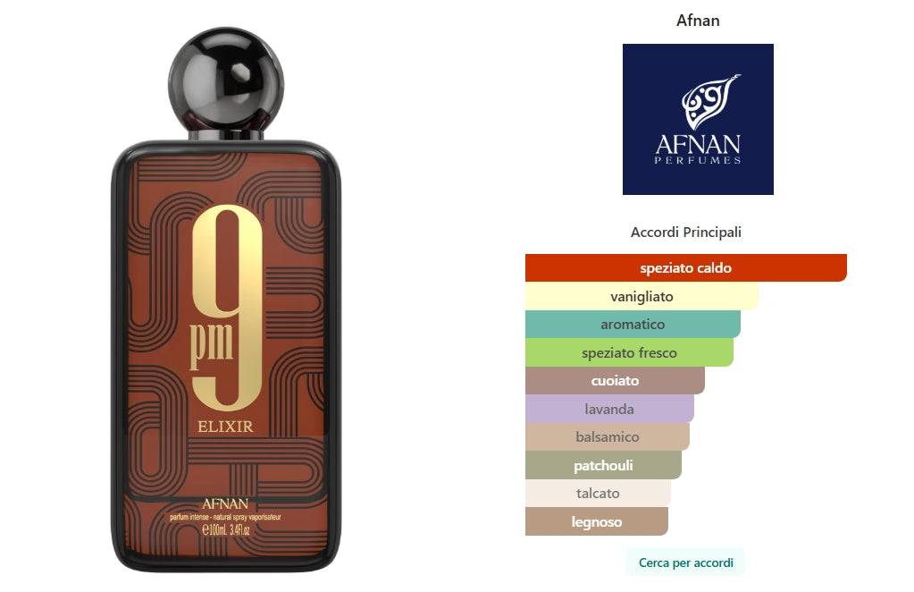 9 PM Elixir di Afnan Unisex 100ml