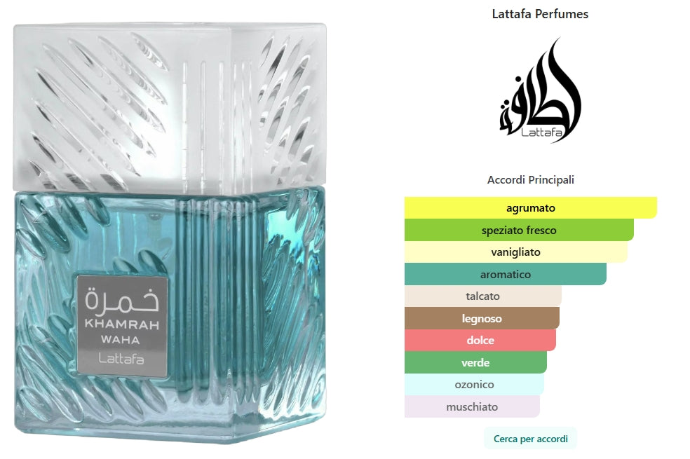 Khamrah Waha di Lattafa Perfumes Eau de Parfum 100ml Unisex