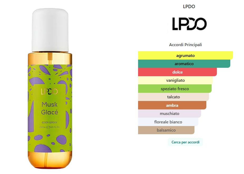 Musk Glacé di LPDO 250ml