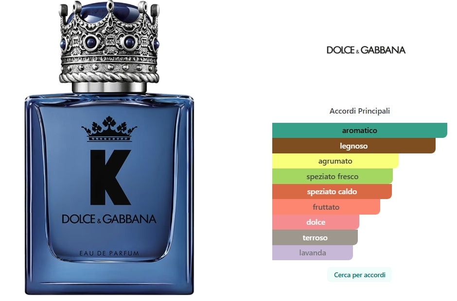 K by Dolce & Gabbana Eau de Parfum di Dolce&Gabbana 50ml