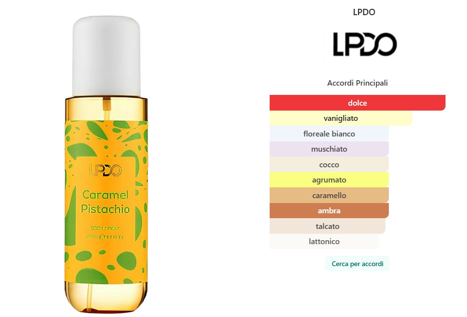 Caramel Pistachio di LPDO 250ml