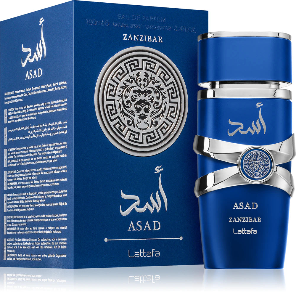 Asad Zanzibar di Lattafa Perfumes Eau de Parfum 100ml