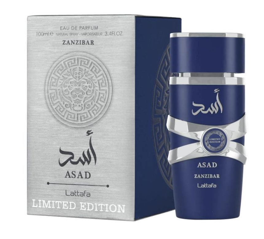 Asad Zanzibar Limited Edition di Lattafa Perfumes Eau de Parfum 100ml