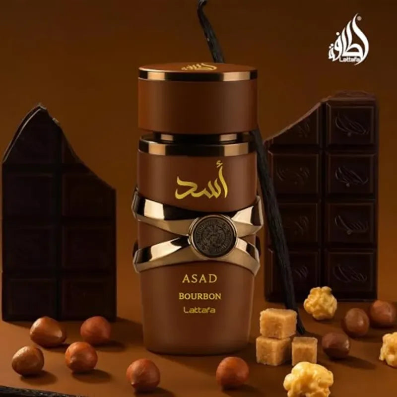 Asad Bourbon di Lattafa Perfumes Eau de Parfum 100ml