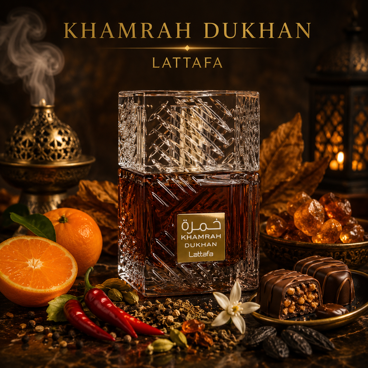 Khamrah Dukhan Lattafa Eau de Parfum 100ml
