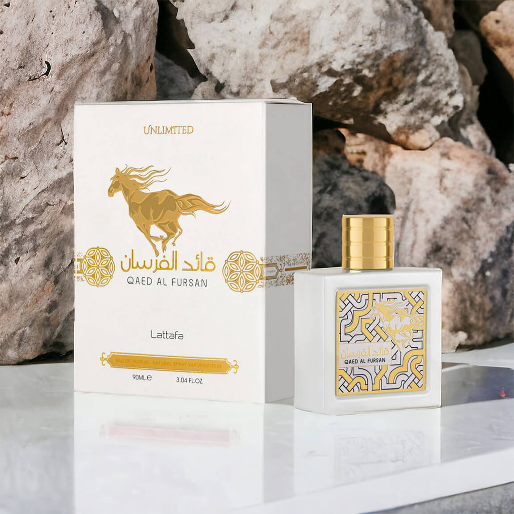 Qaed Al Fursan Unlimited di Lattafa Perfumes Eau de Parfum 90ml