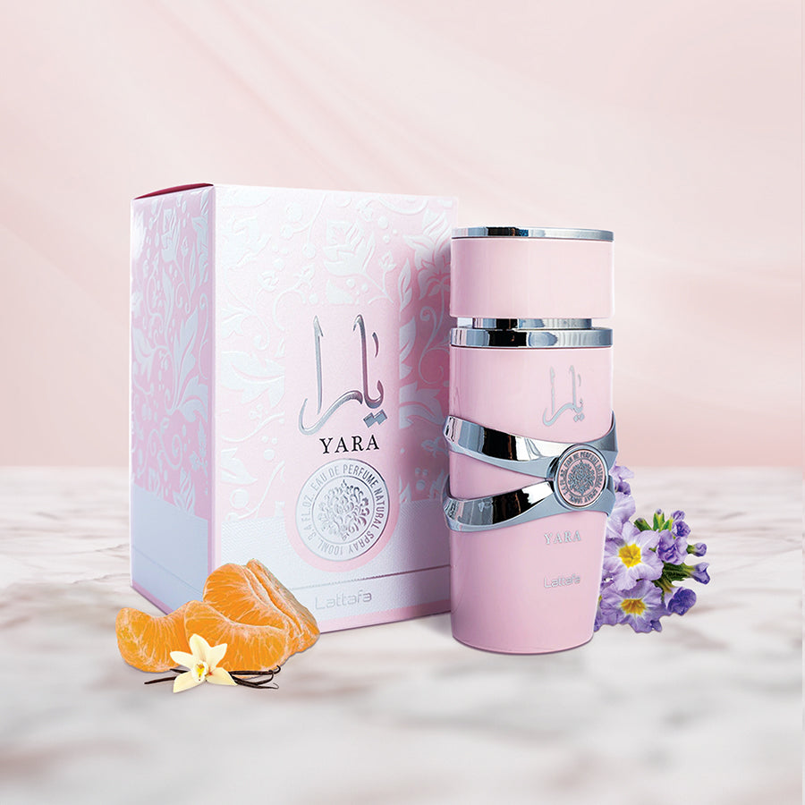 Pink Lattafa Yara Eau de Parfum 100ml